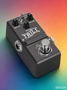 ROWIN LN-327 TRILL Optical Tremolo Guitar Effect Pedal NORMAL & HARD Two Modes Mini True Bypass Opto Tremolo Pedal