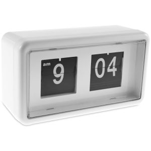 Vintage Alarm Clock Auto Flip Alarm Clock Bedside Table Alarms Clocks Battery/USB Charging Digital Clocks for Office Home Decor