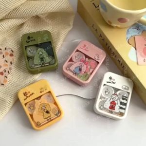 Tempat Softlens Pastel Season 2in1/ Kotak Softlens Pastel Karakter 2in1