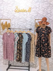 DASTER KIMONO PENDEK SELUTUT BUSUI RAYON PREMIUM MOTIF TERBARU KEKINIAN