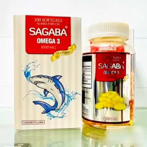Omega 3 SAGABA viên dầu cá nhập khẩu New Zealand Bổ sung DHA EPA hỗ trợ tằng cường thị lực não bộ và tim mạch