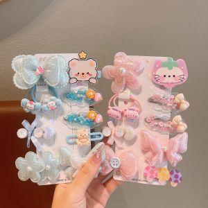 Cute Sparkle Bow Cat Design Hair Accessory
