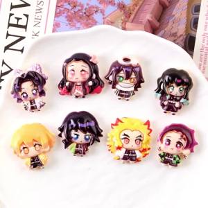 Bandai | Phụ Kiện Trang Sức Nhựa Hình Kiếm Diệt Quỷ Tự Làm Thủ Công Dùng Làm Móc Khóa Điện Thoại Giày Dép Đồ Cosplay Dành Cho Người Từ 14 Tuổi Trở Lên