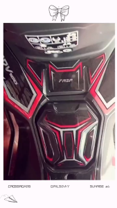 deckpad adv160 tank pad protector carbon fiber tank sticker for motorcycle