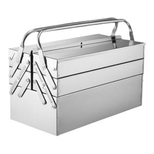 Greener | Hộp Công Cụ Inox Gấp 3 Tầng Đỡ Tay