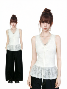 AUDISTY | Áo Thun Dạng Quây V-Neck Đệm Cho Lớp Trang Phục