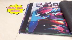 Anime Pokemon Gengar Gaming Mouse Pad Non-slip Rubber Desk Mat for Office & Gaming Use