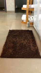 40x60 cm Long Microfiber Absorbent Floor Mat Doormat for Front Door Non-Slip Bathmat Anti Slip for Kitchen Bedroom Bathroom Office Living room HU2-2523