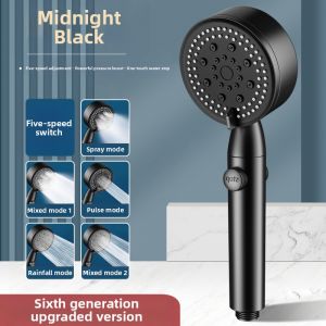 TAOSHI | High Pressure 5-Setting Showerhead Set