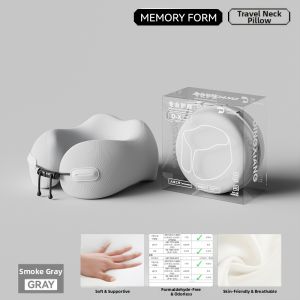 JICHAOKE | Memory Foam U-Shaped Travel Neck Pillow L