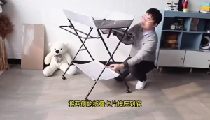 Local Baby Diaper Table Foldable Adjustable height Newborn Multifunctional Diaper Nursing Table Meja Ganti Popok尿布更换桌