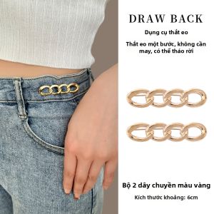 hellocandy | Phụ Kiện Giảm eo Dây Chuyền Vàng Bạc