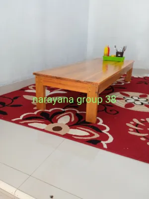 MEJA LESEHAN SERBAGUNA KAYU MINIMALIS MEJA MAKAN MURAH TERLARIS