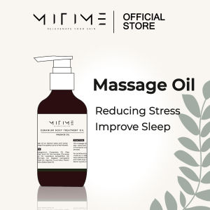 (200ml) Massage oil Geranium Body Treatment Oil Essential Relax