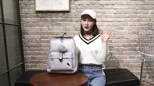 ⏰ <LazMall> Korean Style Leaf Backpack Beg Casual Bag