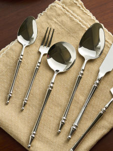 ชุดส้อมีน้ำมันสำหรับทานอาหารตะวันตกแบบฝรั่งเศส ช้อน ช้อน ชามีด ช้อน สเตนเลส 304 ชุดอาหารเช้า ชุดน้ำชา