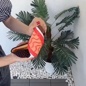 New kasut perempuan Women Shoes Old Beijing Cloth Shoes Non-slip Casual Cloth Shoes A Pedal Flat Mother Shoes Kasut Perempuan