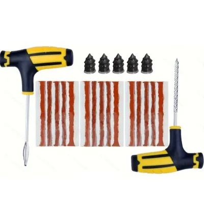 Motorcycle Tire Repair Kit Tyre Puncture Repair Tools Car Accessories Tire Strips Stirring Repair Tool Kit Puncture Plug Tools