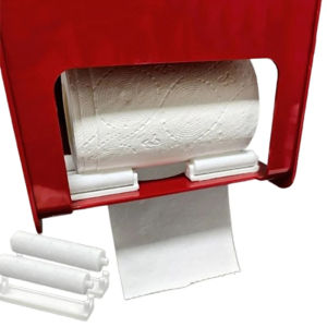 4Pcs Toilet Paper HolderTissue Box Roll Paper Roller Smooth Rotation Toilet Paper Support SpindleUsing Roll Paper Is Smoother