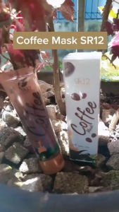 Coffee Mask SR12 Tube New Peeling Wajah Exfoliator Masker Kopi