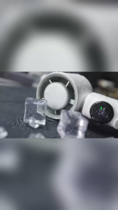 Japan High-speed Handheld Fan MF01 With Cooling Plate Fast Cooling 100 Wind Speeds LCD Display Fan 6000mAh Battery Capacity