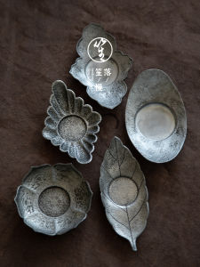 Insulated Tin Japanese Style Teacup Coaster