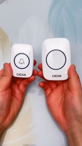 HANA Self Powered Doorbell Waterproof Door Bell Wireless 38 Music 300M Loceng Pintu Loceng Rumah 门铃