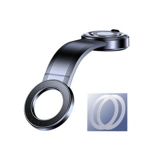 2026 New Bendable Detachable Magnetic Car Phone Mount Adjustable Angle ABS Holder Dashboard Mount
