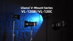 Ulanzi VL-120Bi / VL-120C 120W Bi-Color RGB V-Mount LED Video Studio Photography Light for Camera