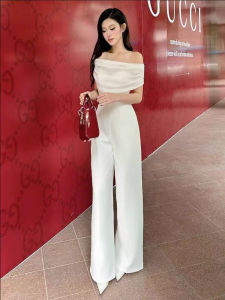 French Style Slimming Elegant Halter Jumpsuit