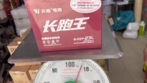 Bộ 5 bình ắc quy xe máy điện 60V 23Ah Tianneng 6-DZF-23L/ Ắc quy Thiên Năng (天能 ) hàng nội địa số 1 Trung Quốc