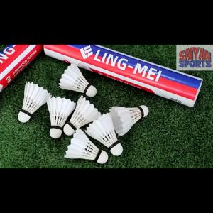 Ling Mei 80 Badminton Shuttlecock. authentic and high quality (BWF Certified brand)