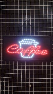 เส้นมือกาแห้งขนาด 48 X 25 X 2cm สำหรับป้ายไฟLED หน้าร้าน ป้ายไฟตัวอักษร ตกแต่งหน้าร้าน สร้างความโดดเด่นให้ร้านคุณ