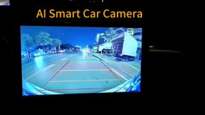 Camera Thông Minh AI Cho Ô Tô 1080P AHD Ống Kính Mắt Cá Góc Rộng Cảnh Báo Vật Cản Hiển Thị Khoảng Cách Quan Sát Phía Trước Phía Sau Bên Trái Bên Phải Hỗ Trợ Lùi Xe