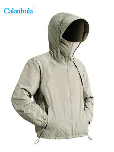 Calanbula | Kem Chống Nắng Bảo Vệ UV Áo Khoác Hooded