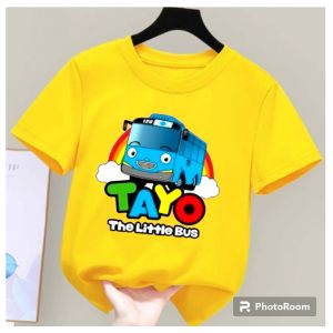 Hey Tayo bus kaos anak 2 sampai 10 tahun