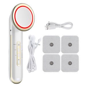 Hailicare | EMS Ultrasound Cavitation Body Slimming Massager Micro Current Weight Loss Far Infrared Facial Lifting Beauty Device Fat Burner