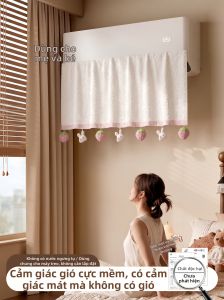 XUANG | Air Conditioner Wind Blocker For Direct Blowing Prevention Curtain
