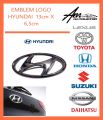 LOGO HYUNDAI  16cm X 8cm ORIGINAL. 