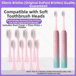 Soft Bristle Electric Toothbrush Head Replacement Professional Deep Cleaning Oral Care Adapter for ZR/Z5/Z3 Models