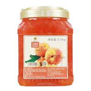 Mishu Princess Pineapple Jam 2.5kg Beverage Fruit Tea Pearl Milk Tea Commercial Grade Ingredient Authentic Pineapple Flavor