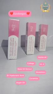 SR12 Lip Glow Serum Pencerah Bibir Kering Pecah - Pecah - Serum Perawatan Bibir Premium Lembab Bpom.