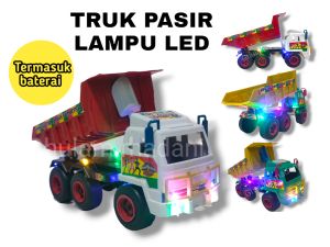 PROMO MAINAN ANAK - ANAK MOBIL MOBILAN TRUK OLENG DUMP TRUK TRUCK PASIR TRUK LAMPU LED