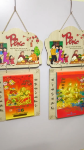 Lịch Treo Tường Bính Ngọ 2026 - Lịch Gỗ Decor Nhà Đẹp