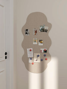 Photo Wall Felt Board Removable Display Wall Felt Wall Sticker Wall Decorative Creative Cream Style Polaroid Cultural Wall Fancy Message Board Wall-Mounted Punch-Free Photo Wall Corkboard Three-Dimensional