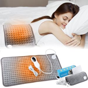Electric Heating Pad Therapy Blanket Timing 10 Temperature Control Constant Temperature Hot Compress Shoulder Back Spine Uterine Pain Keep Warm