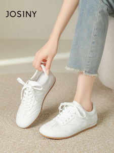 Josiny | Ballet Style Soft Bottom White Flats