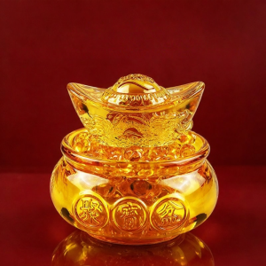 YISHUIGE | Wealth Attracting Crystal Bowl Home Ornament