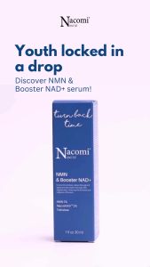 Nacomi Next Level NMN & Booster NAD+ Face Serum - Hydrating Anti-Wrinkles & Firming/ Anti-Kedut