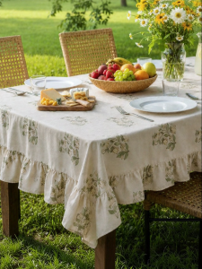 Nabis | Waterproof Modern Chinese Tablecloth Luxurious and Elegant